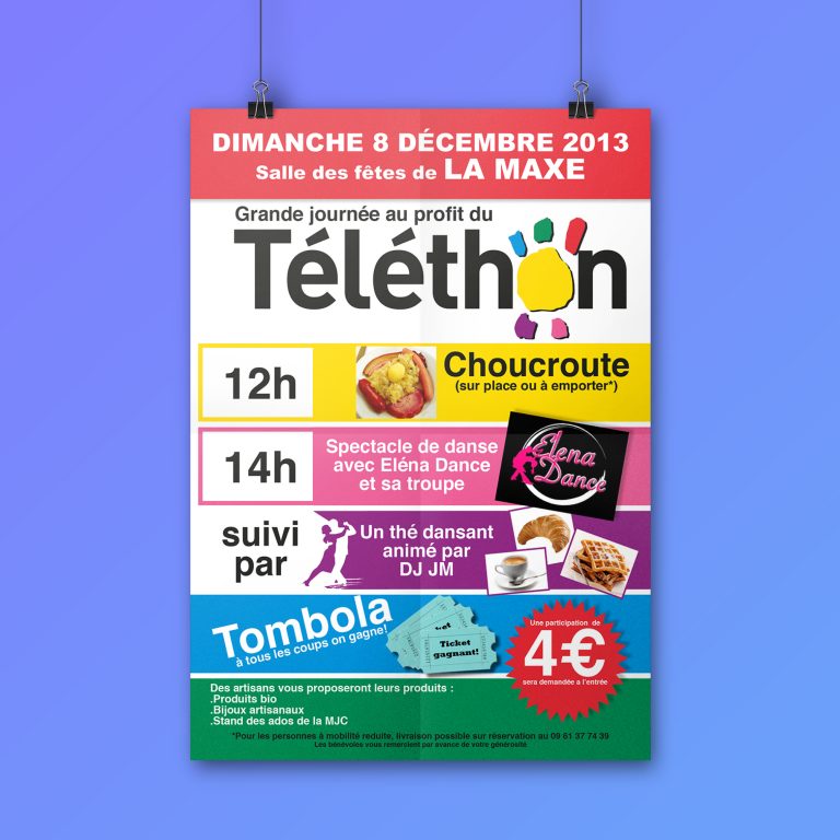 AFFICHE TELETHON